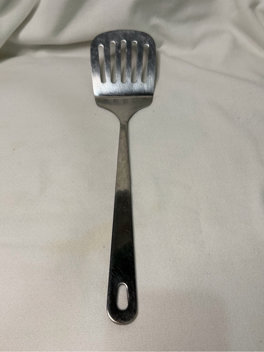 Wolfgang Puck Bistro Collection Stainless Slotted Spatula Turner 12" VGUC